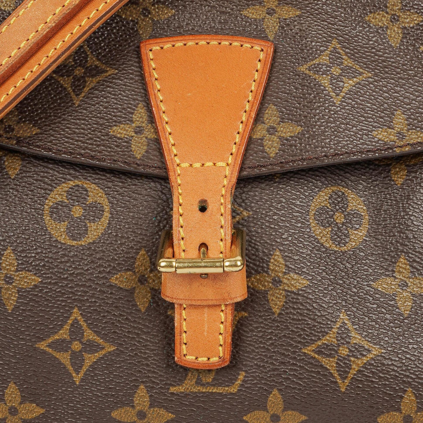 Louis Vuitton Jeune Fille MM Monogram Canvas Umhängetasche