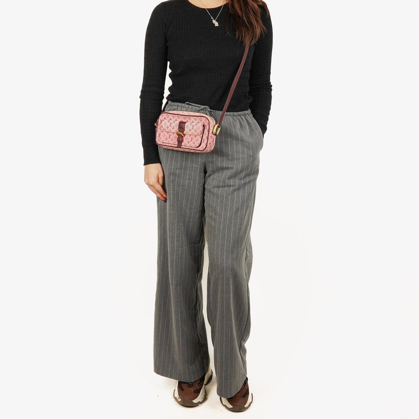 Louis Vuitton Juliette Umhängetasche aus Monogram Mini Lin