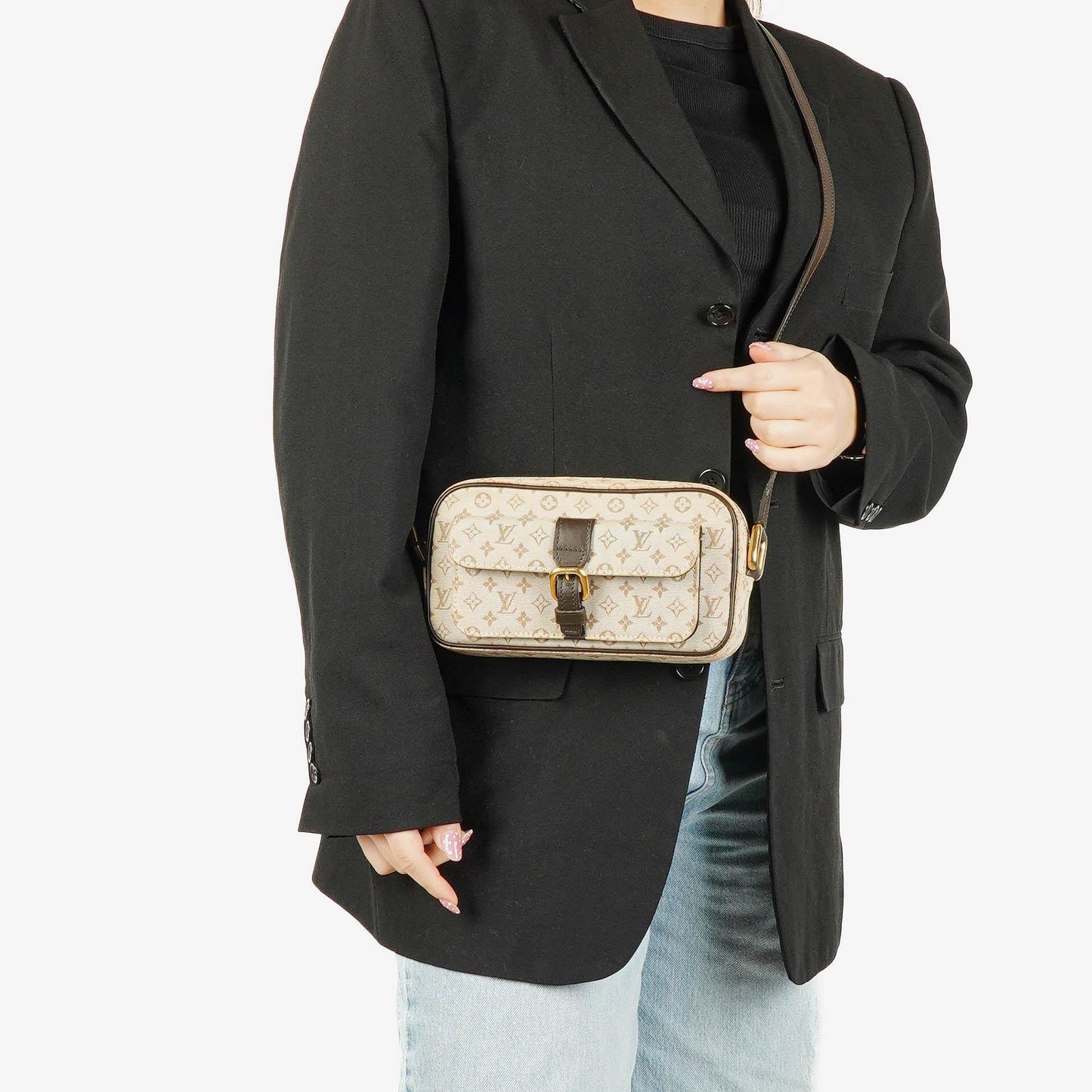 Louis Vuitton Juliette Umhängetasche aus Monogram Mini Lin