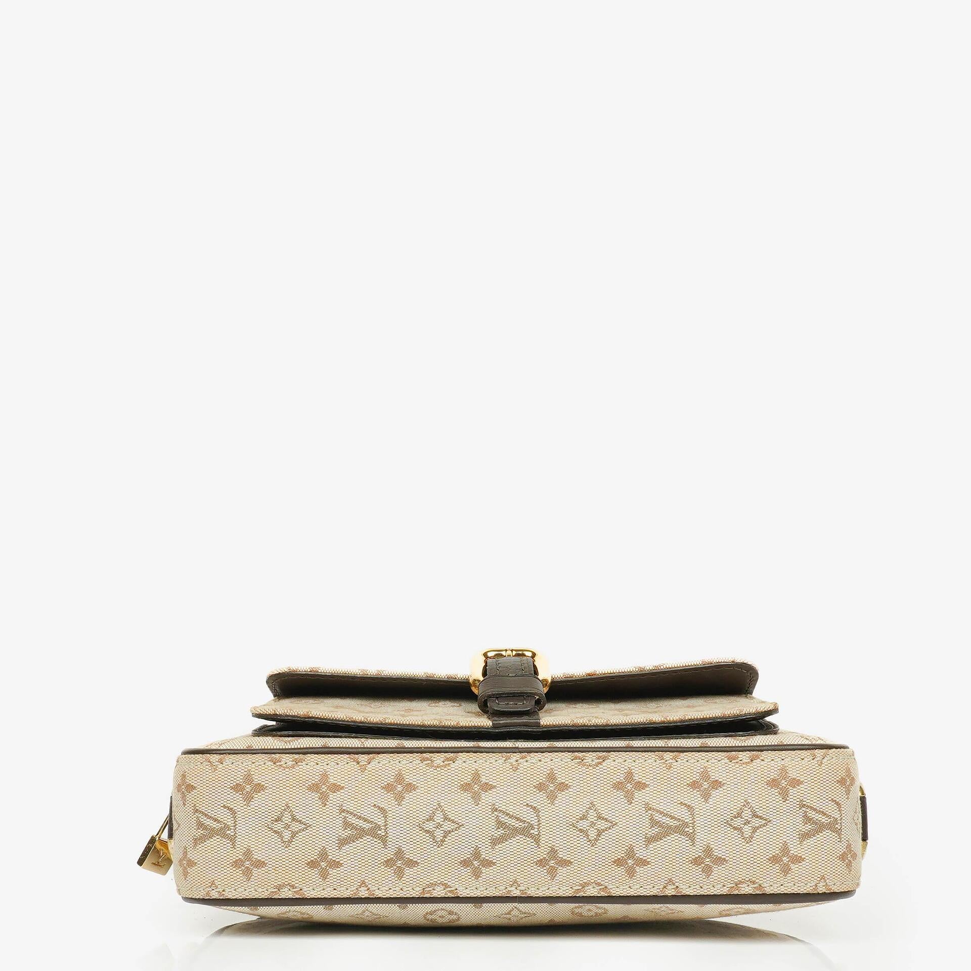 Louis Vuitton Juliette Umhängetasche aus Monogram Mini Lin