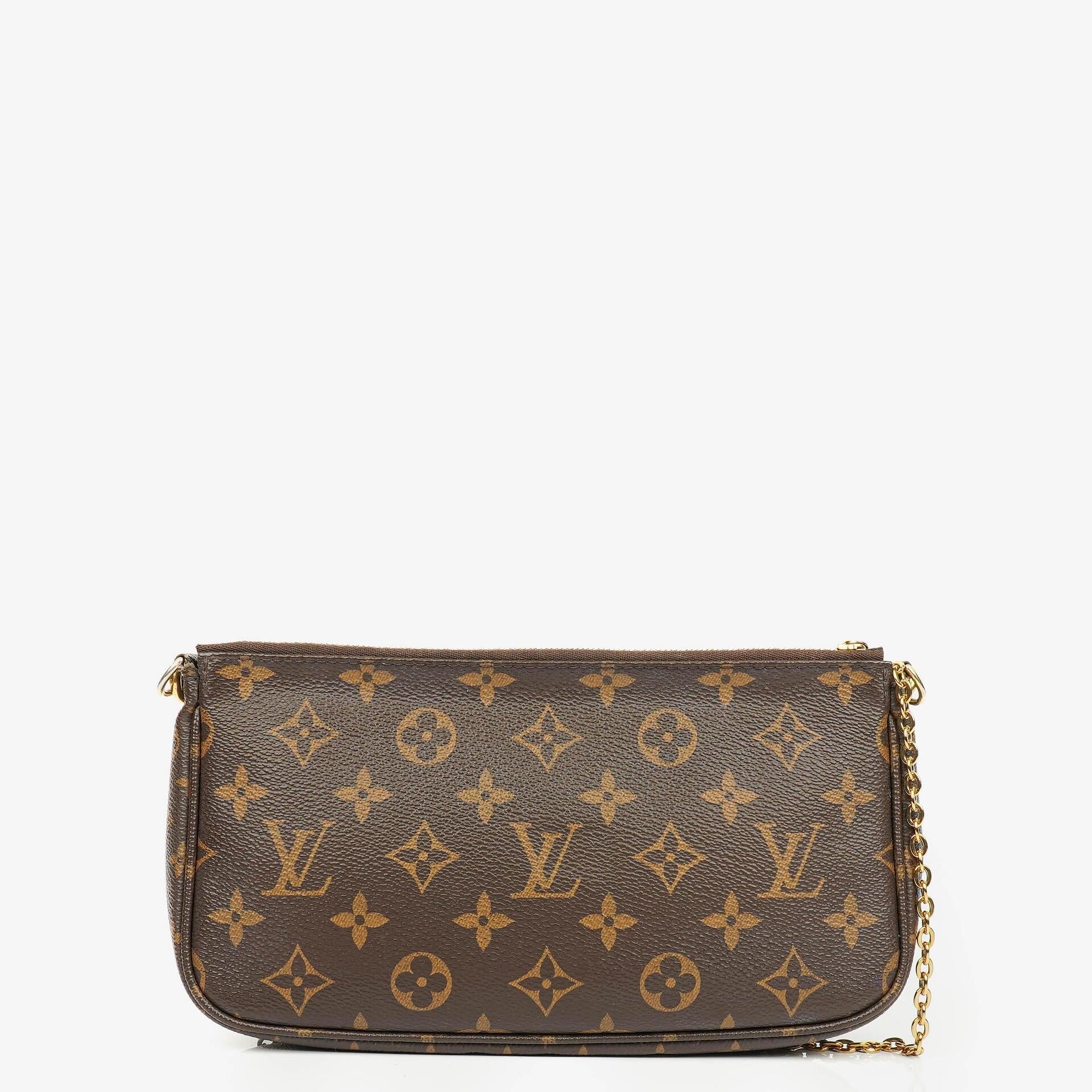 Louis Vuitton Multi-Pochette Accessoires Tasche aus Kaki Monogram Canvas