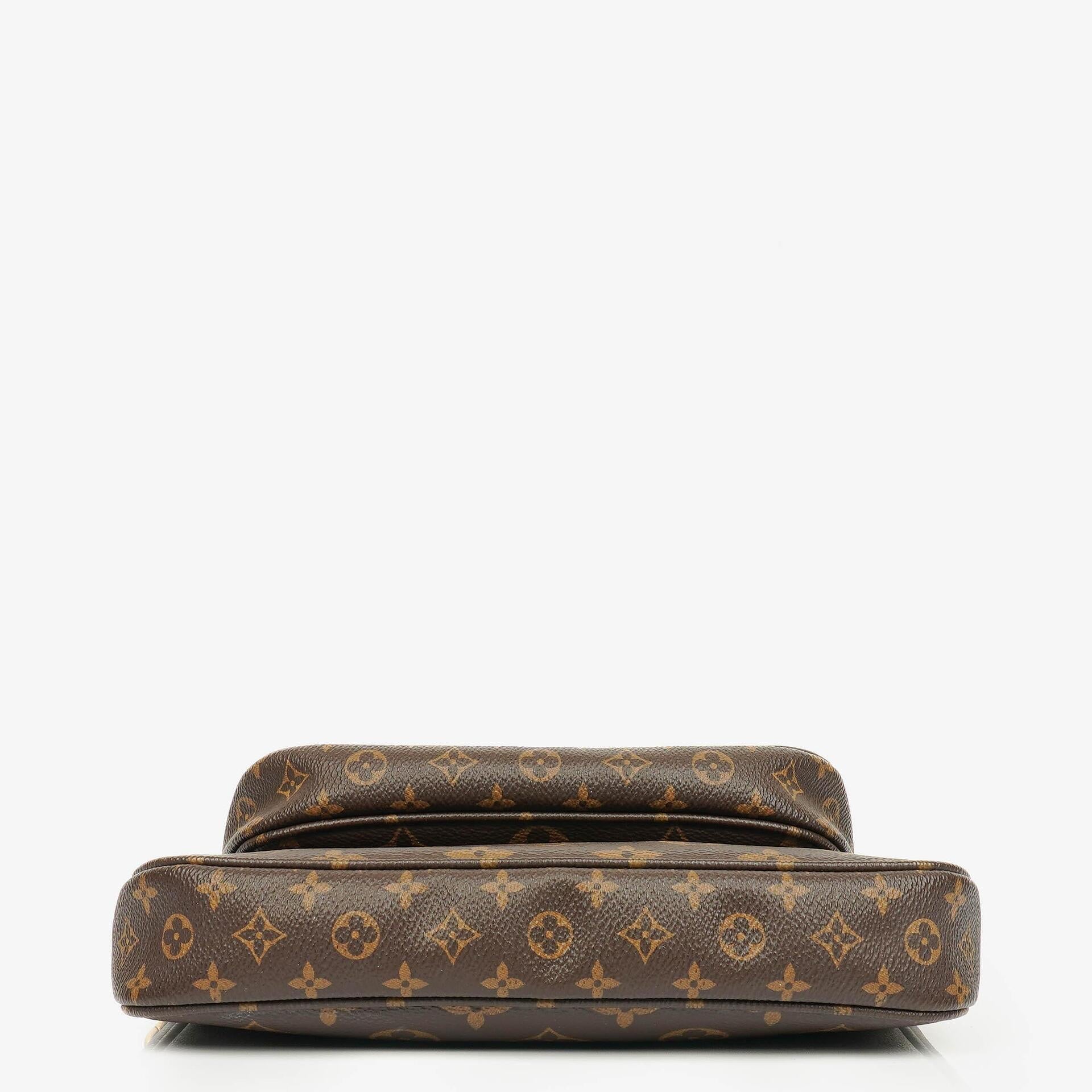 Louis Vuitton Multi-Pochette Accessoires Tasche aus Kaki Monogram Canvas