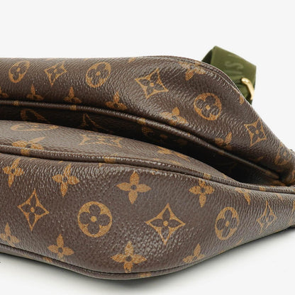 Louis Vuitton Multi-Pochette Accessoires Tasche aus Kaki Monogram Canvas