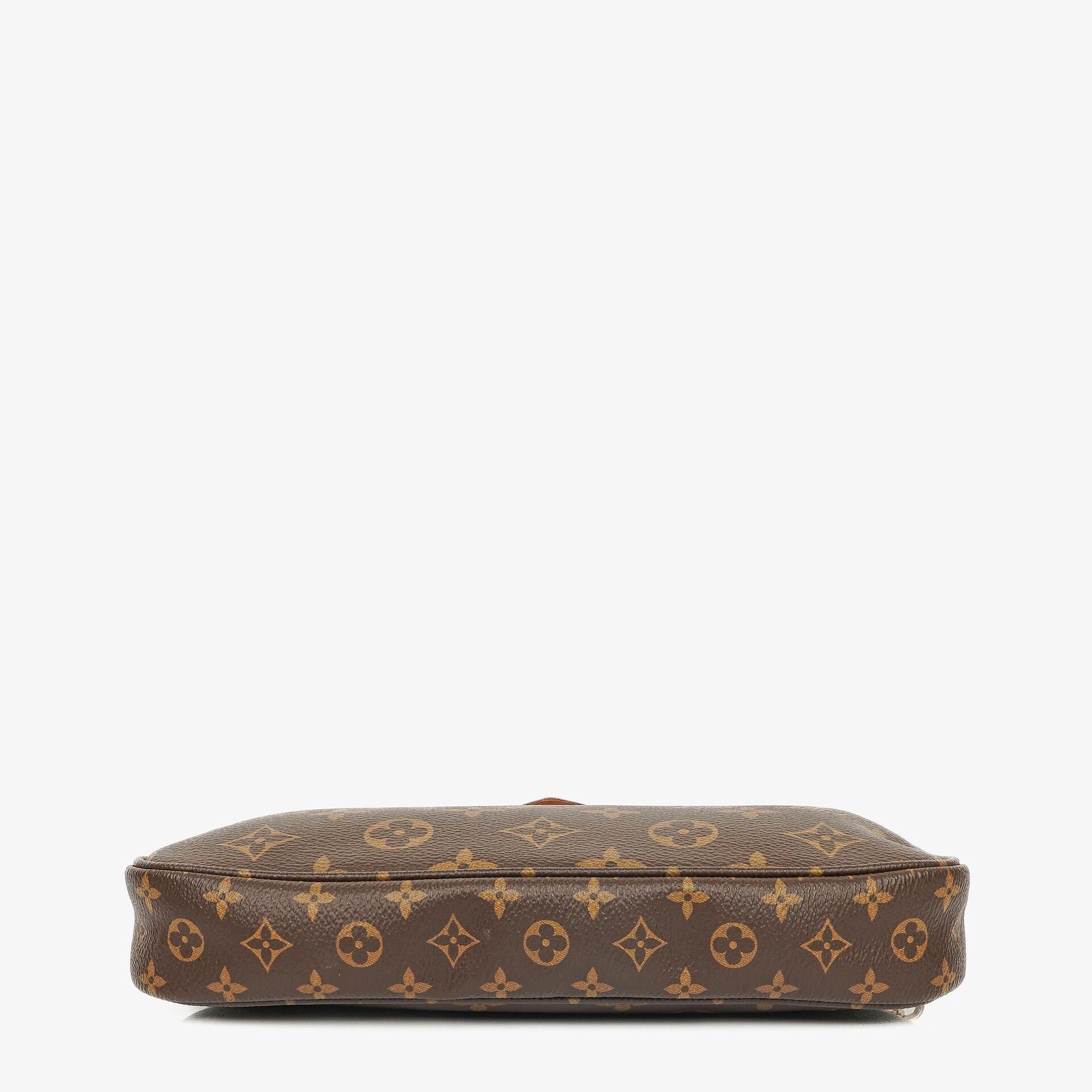 Louis Vuitton Multi-Pochette Accessoires Tasche aus Kaki Monogram Canvas
