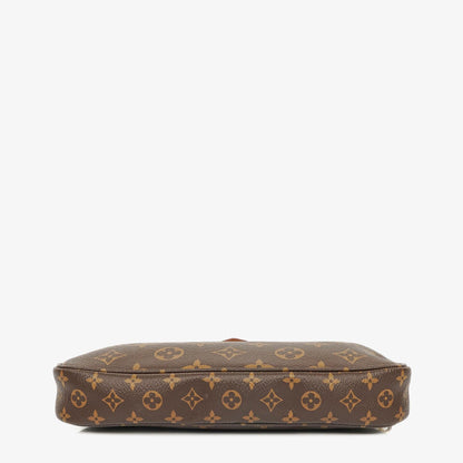 Louis Vuitton Multi-Pochette Accessoires Tasche aus Kaki Monogram Canvas