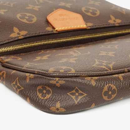 Louis Vuitton Multi-Pochette Accessoires Tasche aus Kaki Monogram Canvas