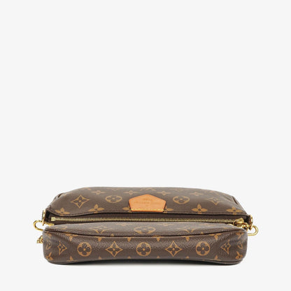 Louis Vuitton Multi-Pochette Accessoires Tasche aus Kaki Monogram Canvas