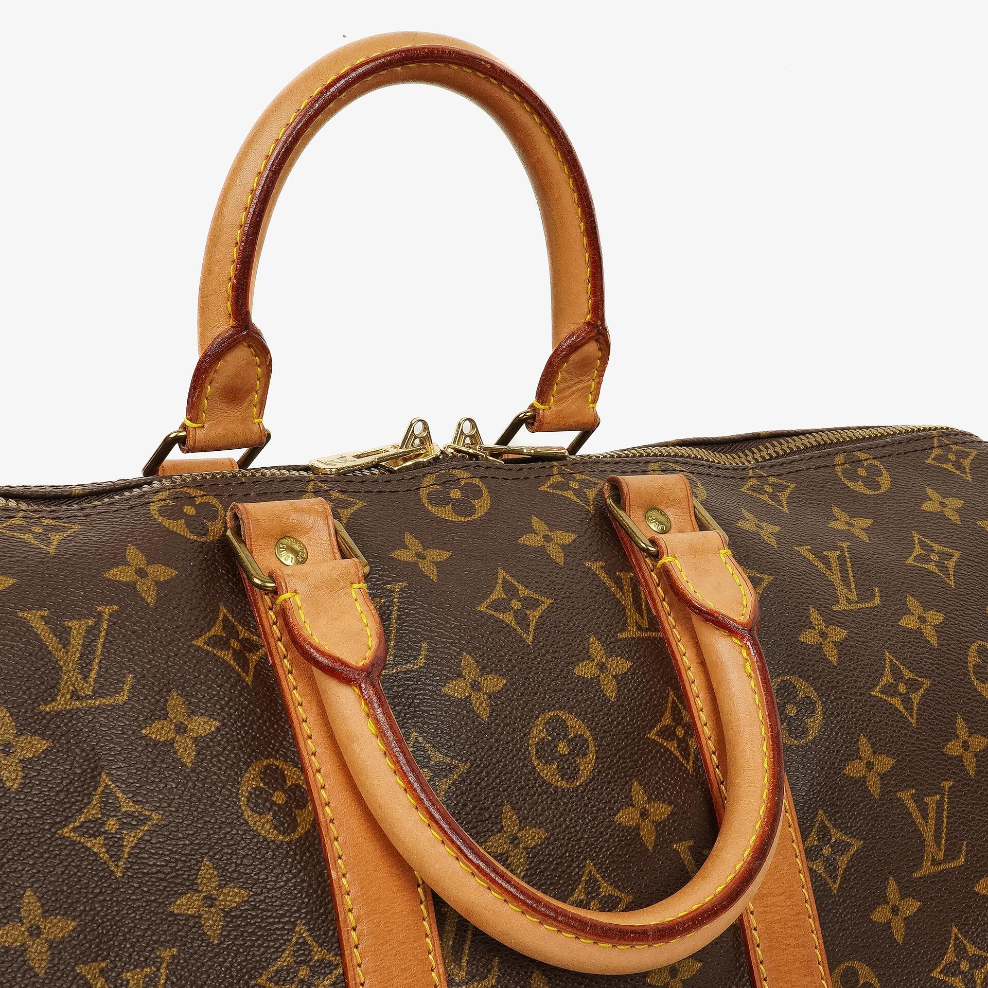 Louis Vuitton Keepall 45 Bandoulière Reisetasche aus Monogram Canvas