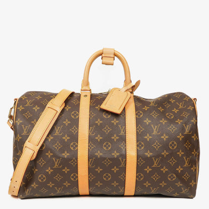 Louis Vuitton Keepall 45 Bandoulière Reisetasche aus Monogram Canvas