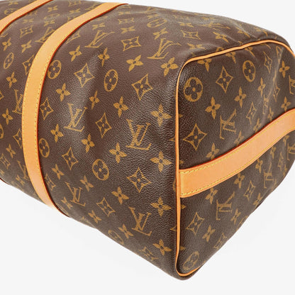 Louis Vuitton Keepall 45 Bandoulière Reisetasche aus Monogram Canvas