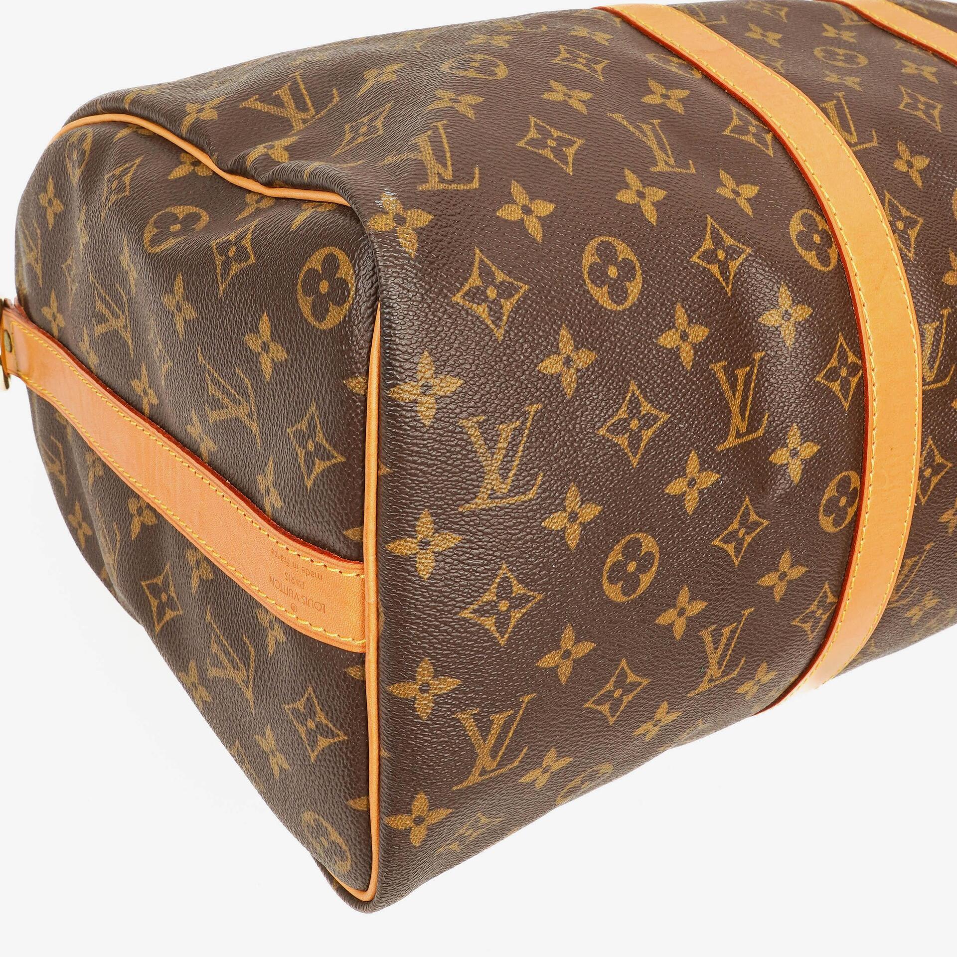 Louis Vuitton Keepall 45 Bandoulière Reisetasche aus Monogram Canvas