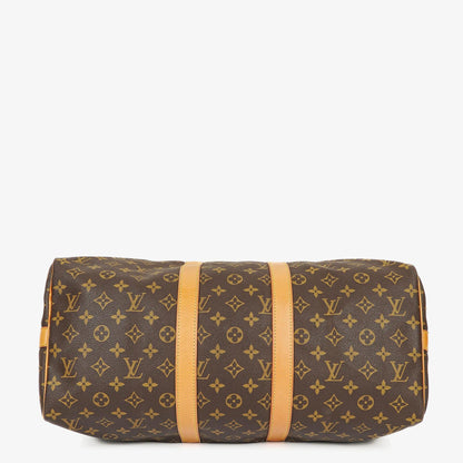 Louis Vuitton Keepall 45 Bandoulière Reisetasche aus Monogram Canvas