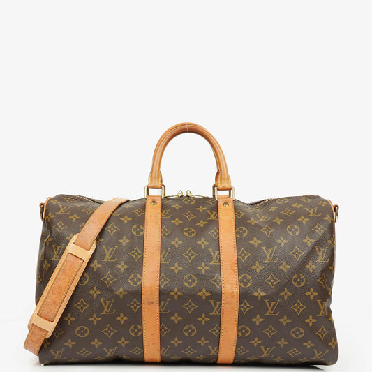 Louis Vuitton Keepall 45 Bandoulière Reisetasche aus Monogram Canvas