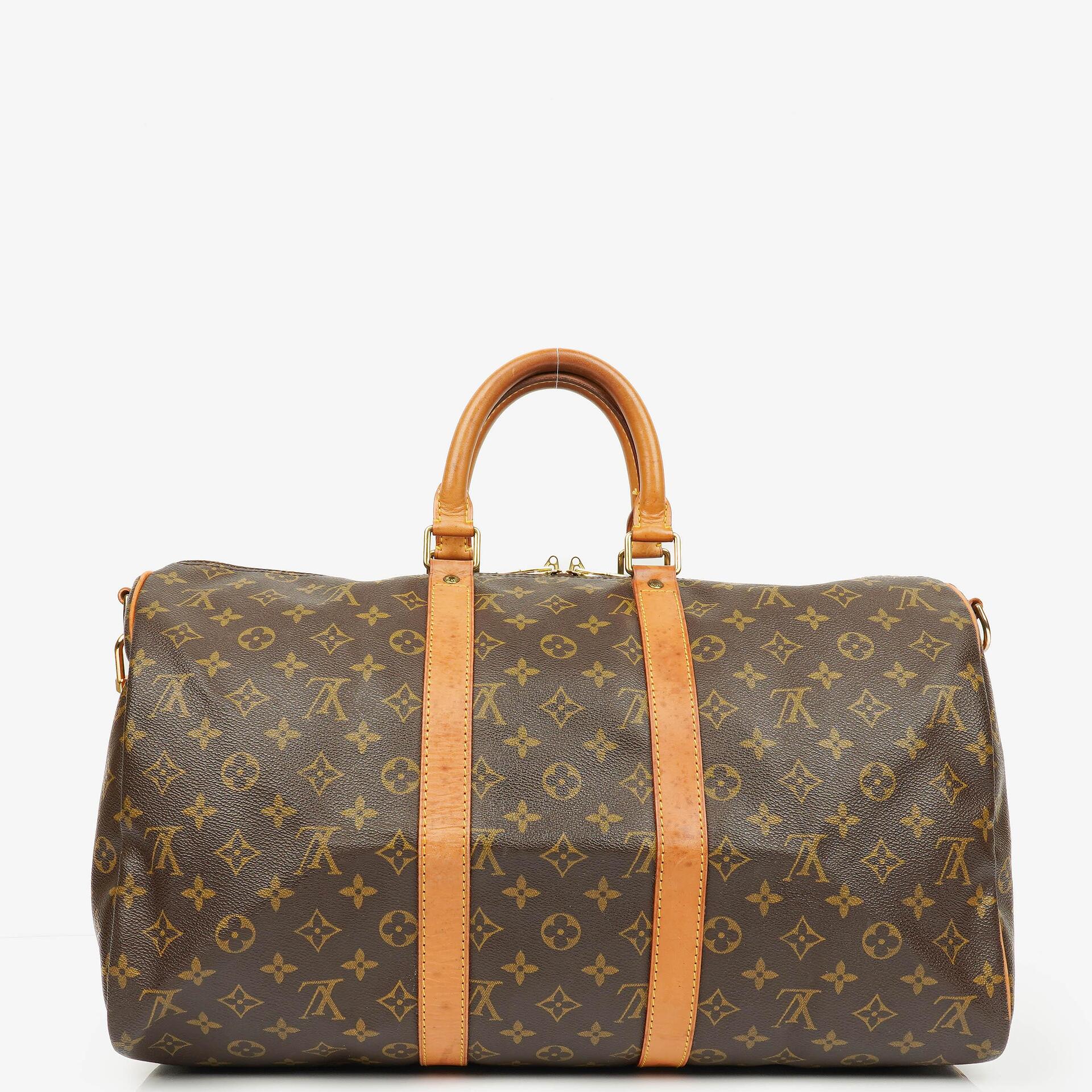 Louis Vuitton Keepall 45 Bandoulière Reisetasche aus Monogram Canvas