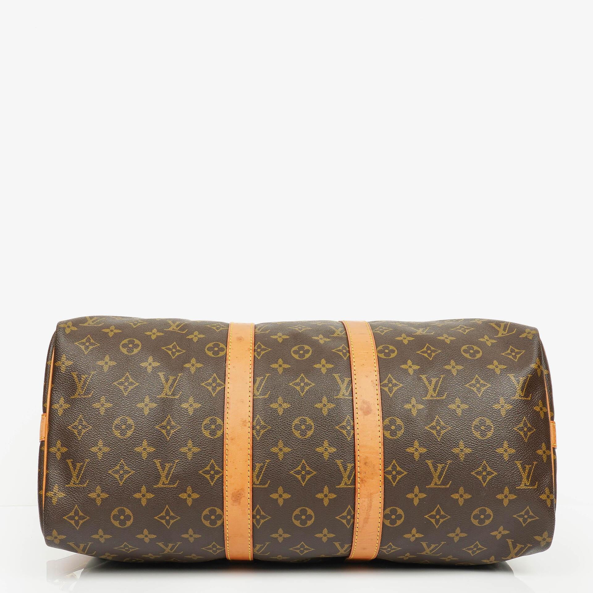 Louis Vuitton Keepall 45 Bandoulière Reisetasche aus Monogram Canvas
