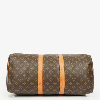 Louis Vuitton Keepall 45 Bandoulière Reisetasche aus Monogram Canvas