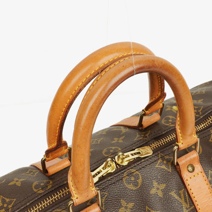 Louis Vuitton Keepall 45 Bandoulière Reisetasche aus Monogram Canvas