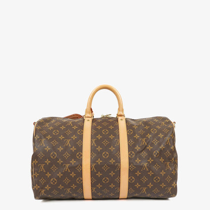 Louis Vuitton Keepall 45 Bandoulière Reisetasche aus Monogram Canvas