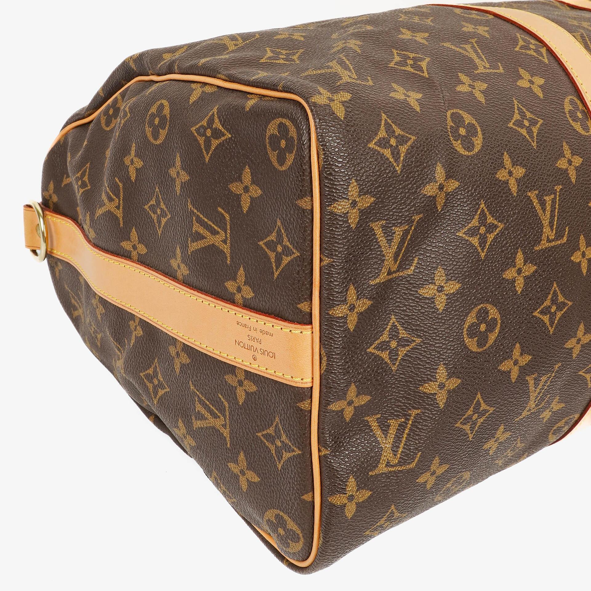 Louis Vuitton Keepall 45 Bandoulière Reisetasche aus Monogram Canvas