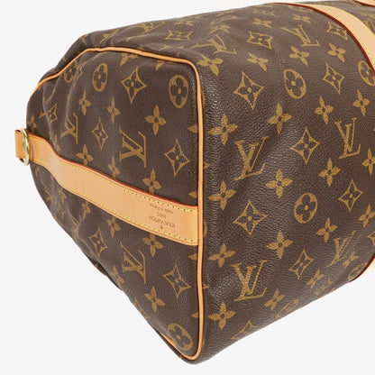 Louis Vuitton Keepall 45 Bandoulière Reisetasche aus Monogram Canvas