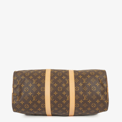 Louis Vuitton Keepall 45 Bandoulière Reisetasche aus Monogram Canvas