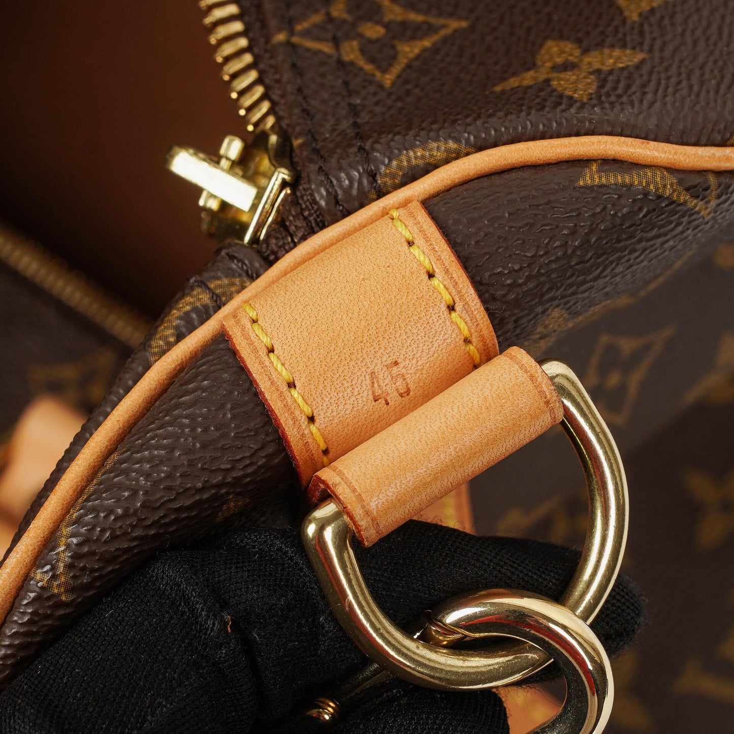 Louis Vuitton Keepall 45 Bandoulière Reisetasche aus Monogram Canvas