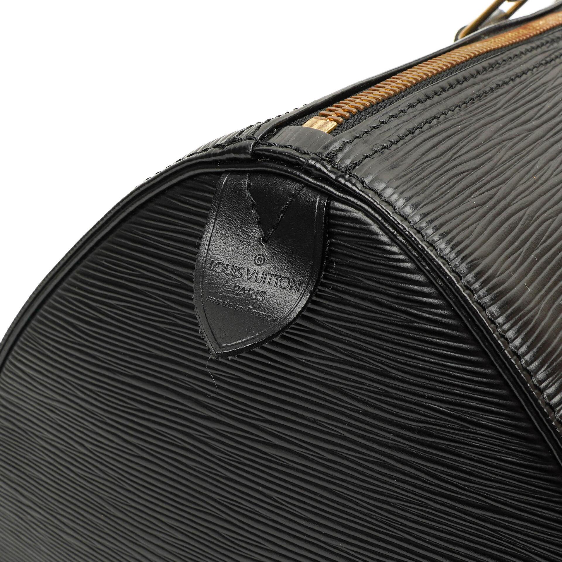 Louis Vuitton Keepall 45 Reisetasche Schwarz Epi Leder