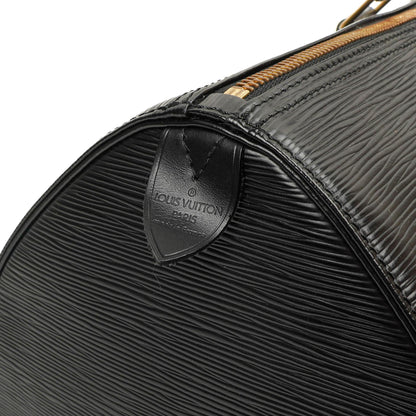 Louis Vuitton Keepall 45 Reisetasche Schwarz Epi Leder
