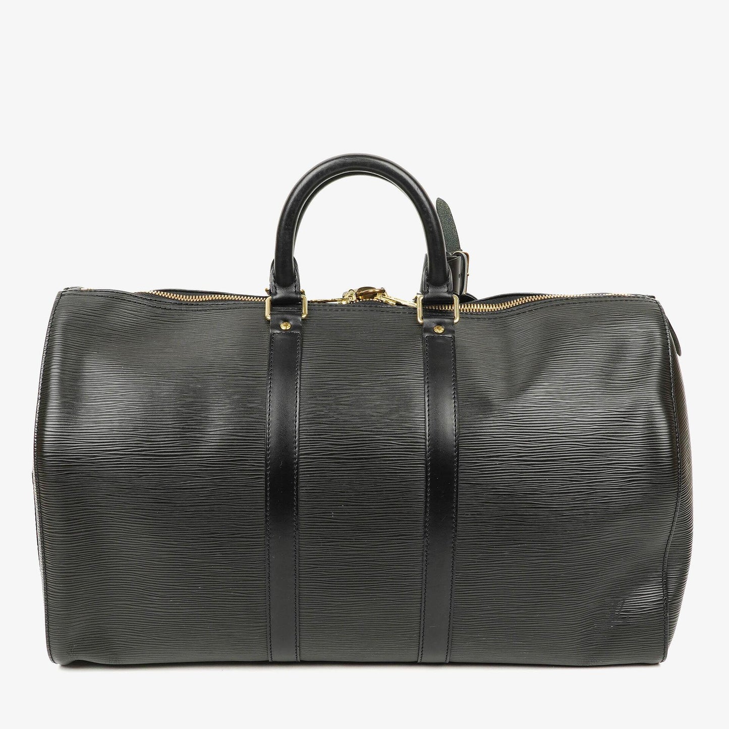 Louis Vuitton Keepall 45 Reisetasche aus schwarzem Epi-Leder