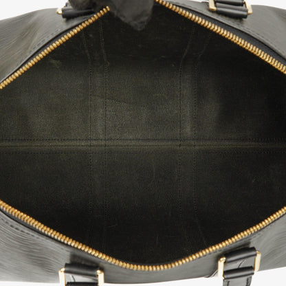 Louis Vuitton Keepall 45 Reisetasche aus schwarzem Epi-Leder