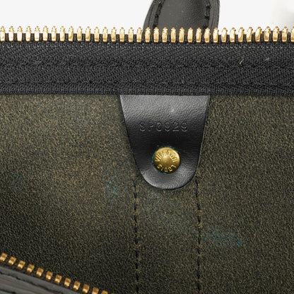 Louis Vuitton Keepall 45 Reisetasche aus schwarzem Epi-Leder