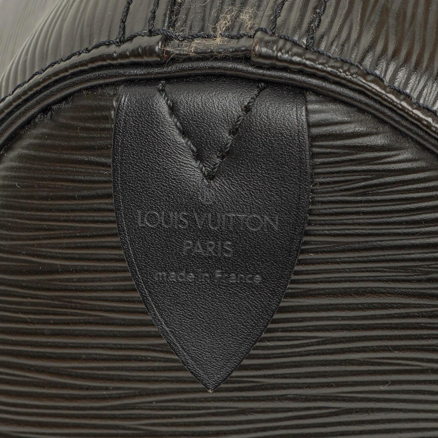 Louis Vuitton Keepall 45 Reisetasche aus schwarzem Epi-Leder
