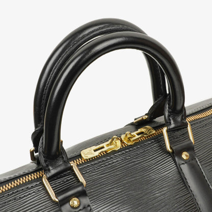 Louis Vuitton Keepall 45 Reisetasche aus schwarzem Epi-Leder