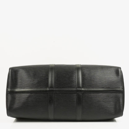 Louis Vuitton Keepall 45 Reisetasche aus schwarzem Epi-Leder