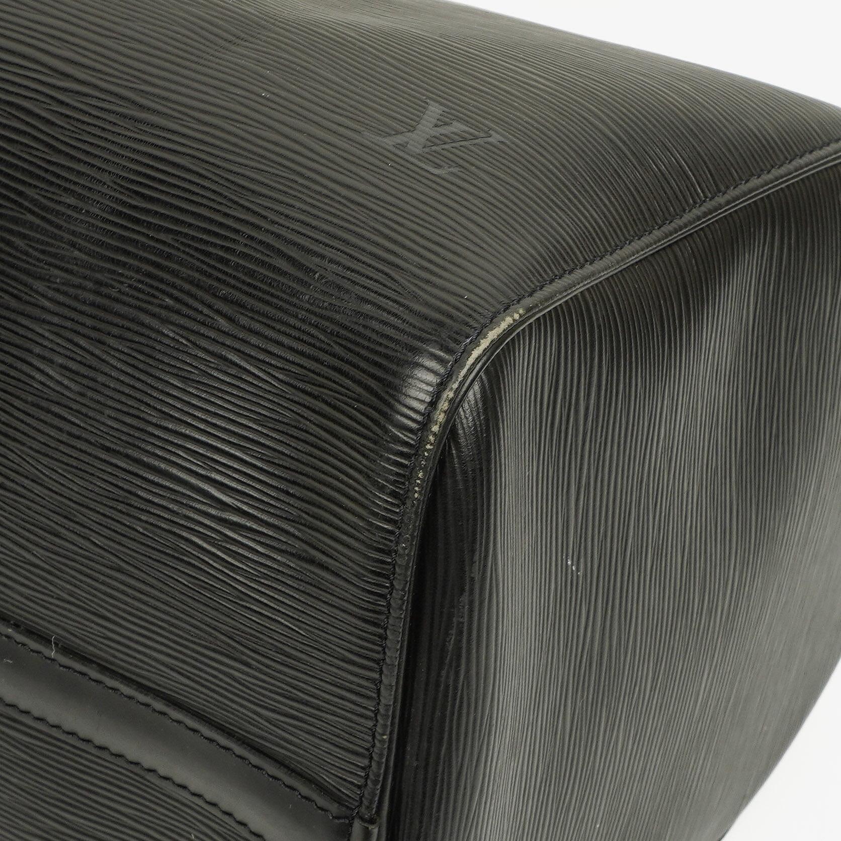 Louis Vuitton Keepall 45 Reisetasche aus schwarzem Epi-Leder