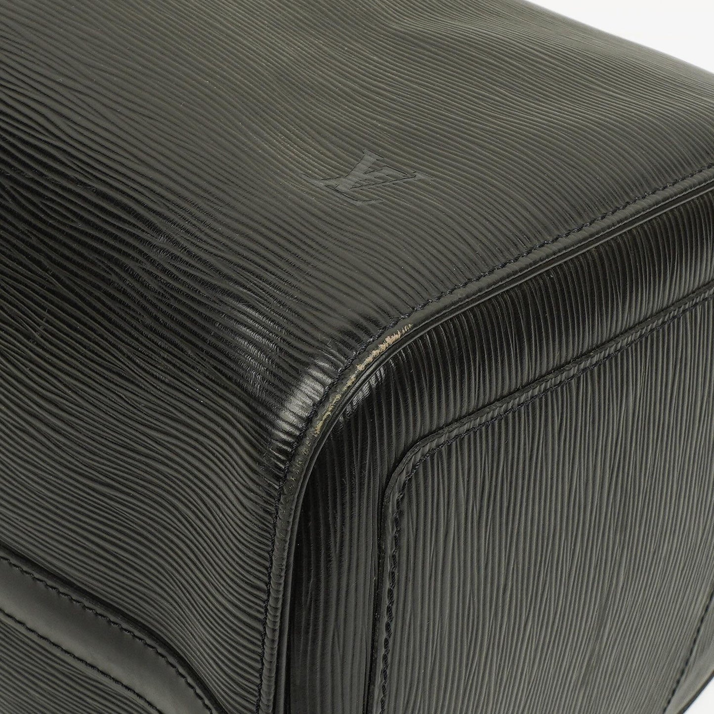 Louis Vuitton Keepall 45 Reisetasche aus schwarzem Epi-Leder