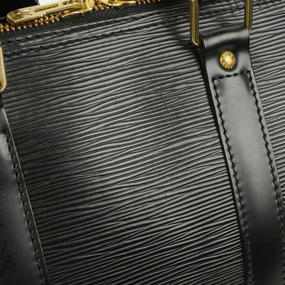Louis Vuitton Keepall 45 Reisetasche aus schwarzem Epi-Leder