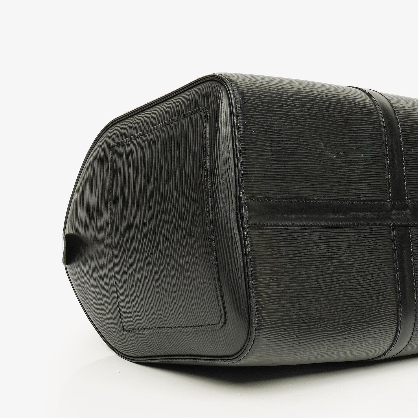 Louis Vuitton Keepall 45 Reisetasche aus schwarzem Epi-Leder