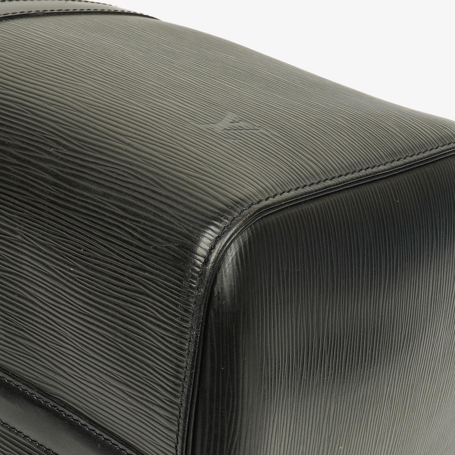 Louis Vuitton Keepall 45 Reisetasche aus schwarzem Epi-Leder