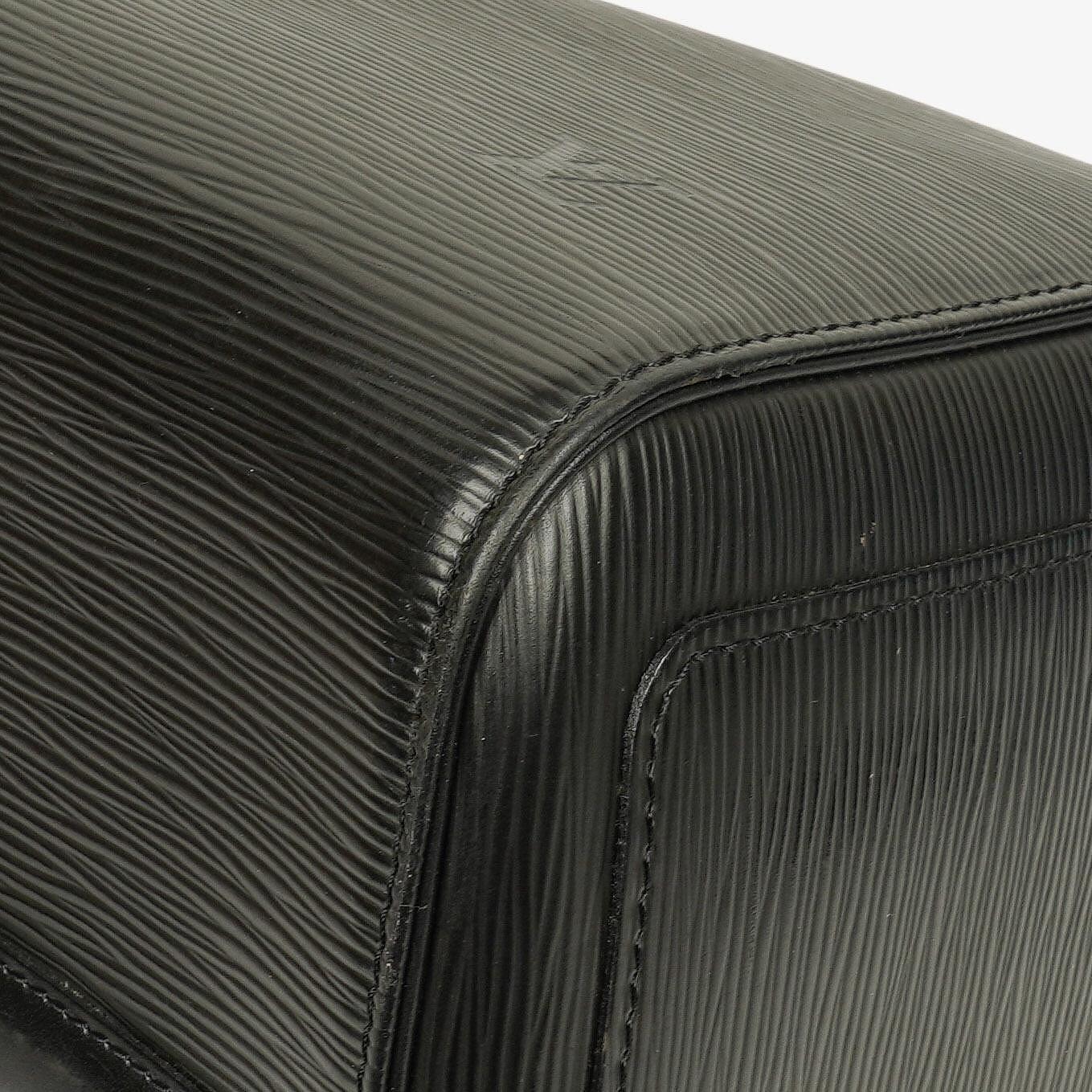 Louis Vuitton Keepall 45 Reisetasche aus schwarzem Epi-Leder