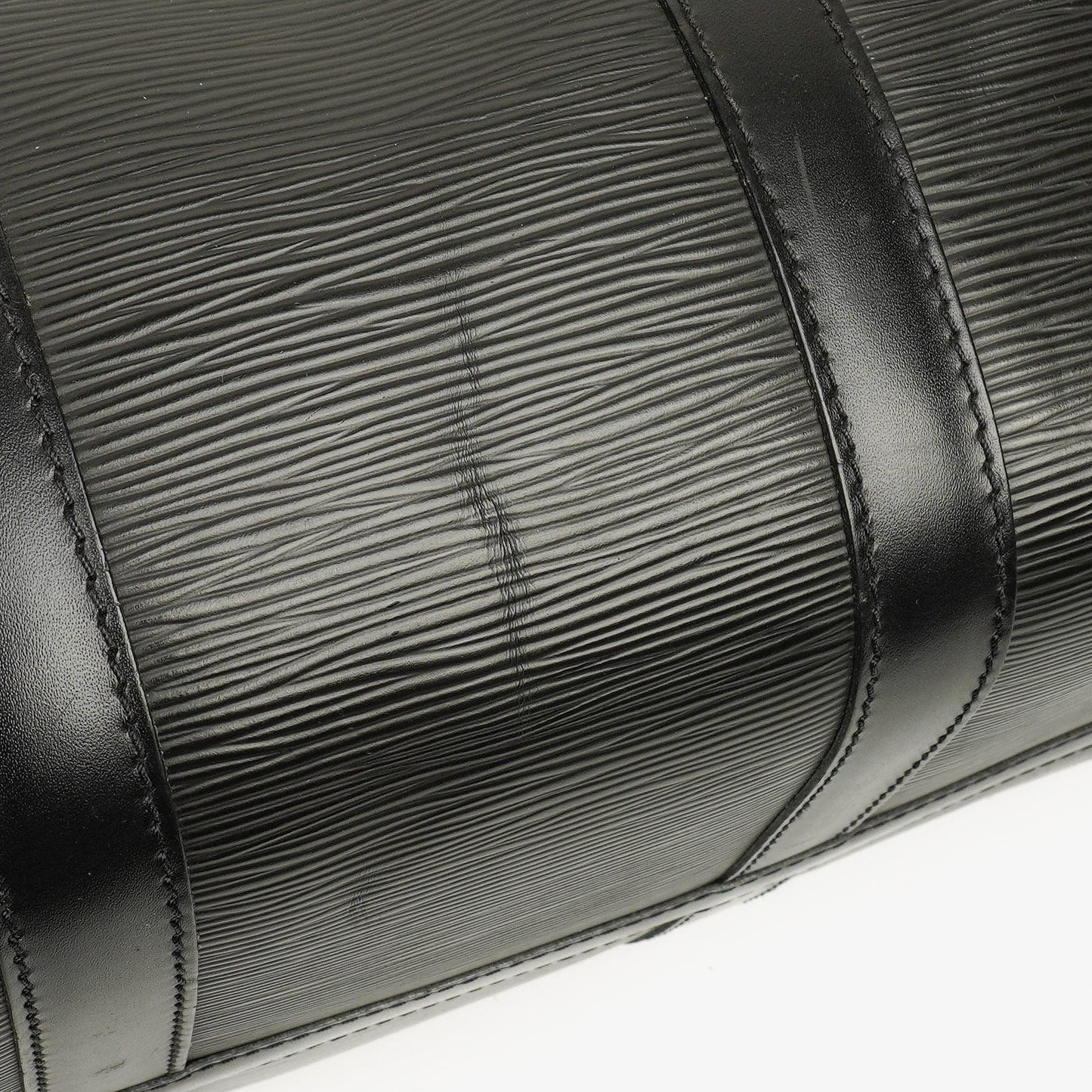Louis Vuitton Keepall 45 Reisetasche aus schwarzem Epi-Leder