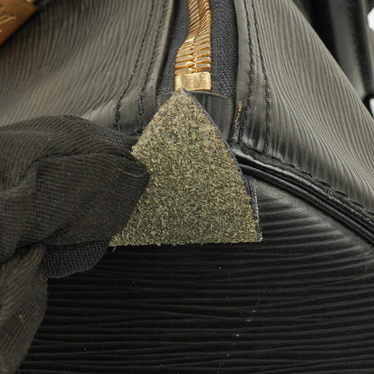 Louis Vuitton Keepall 45 Reisetasche aus schwarzem Epi-Leder