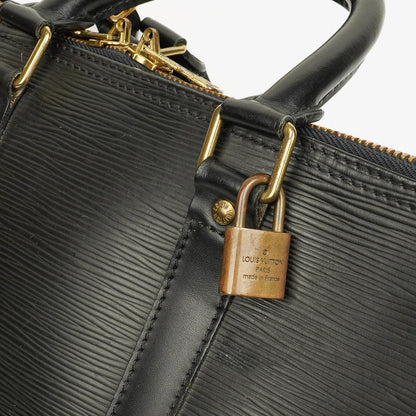 Louis Vuitton Keepall 45 Reisetasche aus schwarzem Epi-Leder