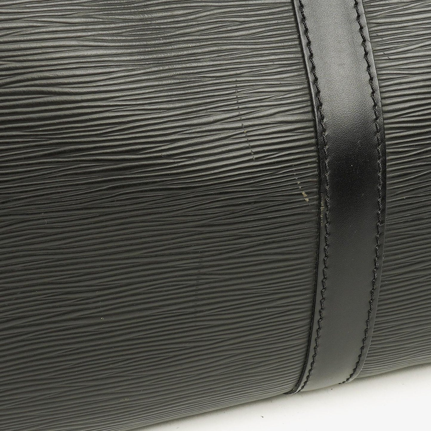 Louis Vuitton Keepall 45 Reisetasche aus schwarzem Epi-Leder