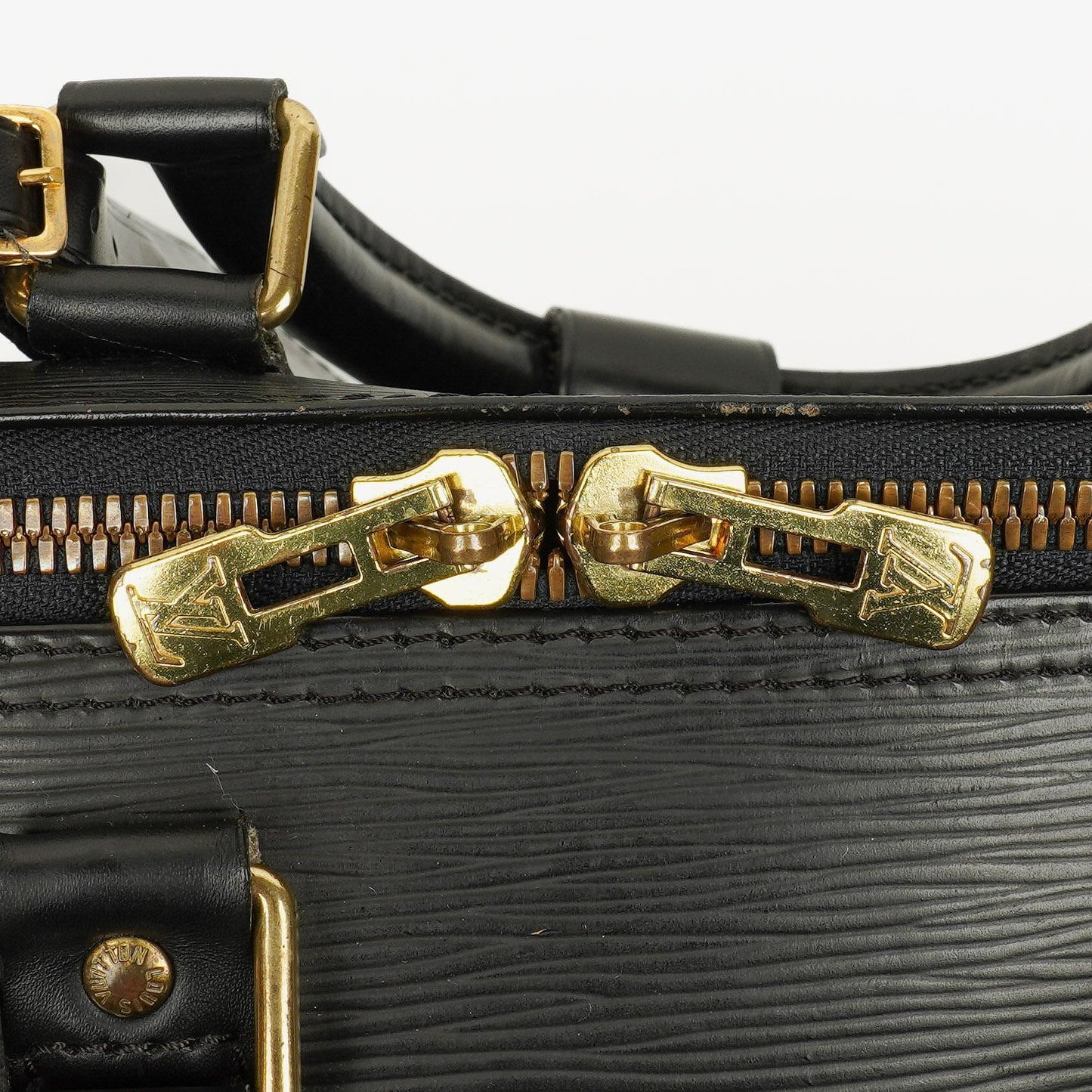 Louis Vuitton Keepall 45 Reisetasche aus schwarzem Epi-Leder