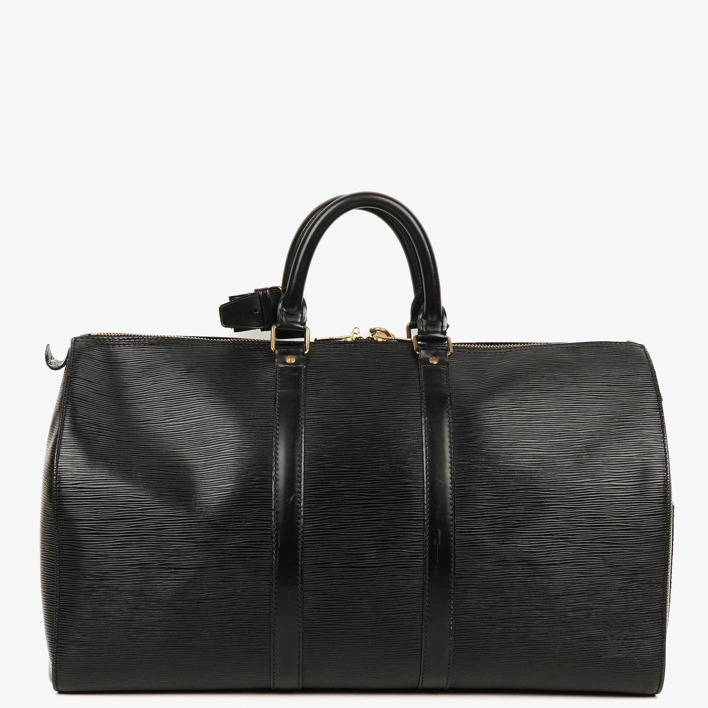 Louis Vuitton Keepall 45 Reisetasche aus schwarzem Epi Leder