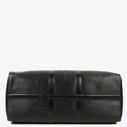 Louis Vuitton Keepall 45 Reisetasche aus schwarzem Epi Leder