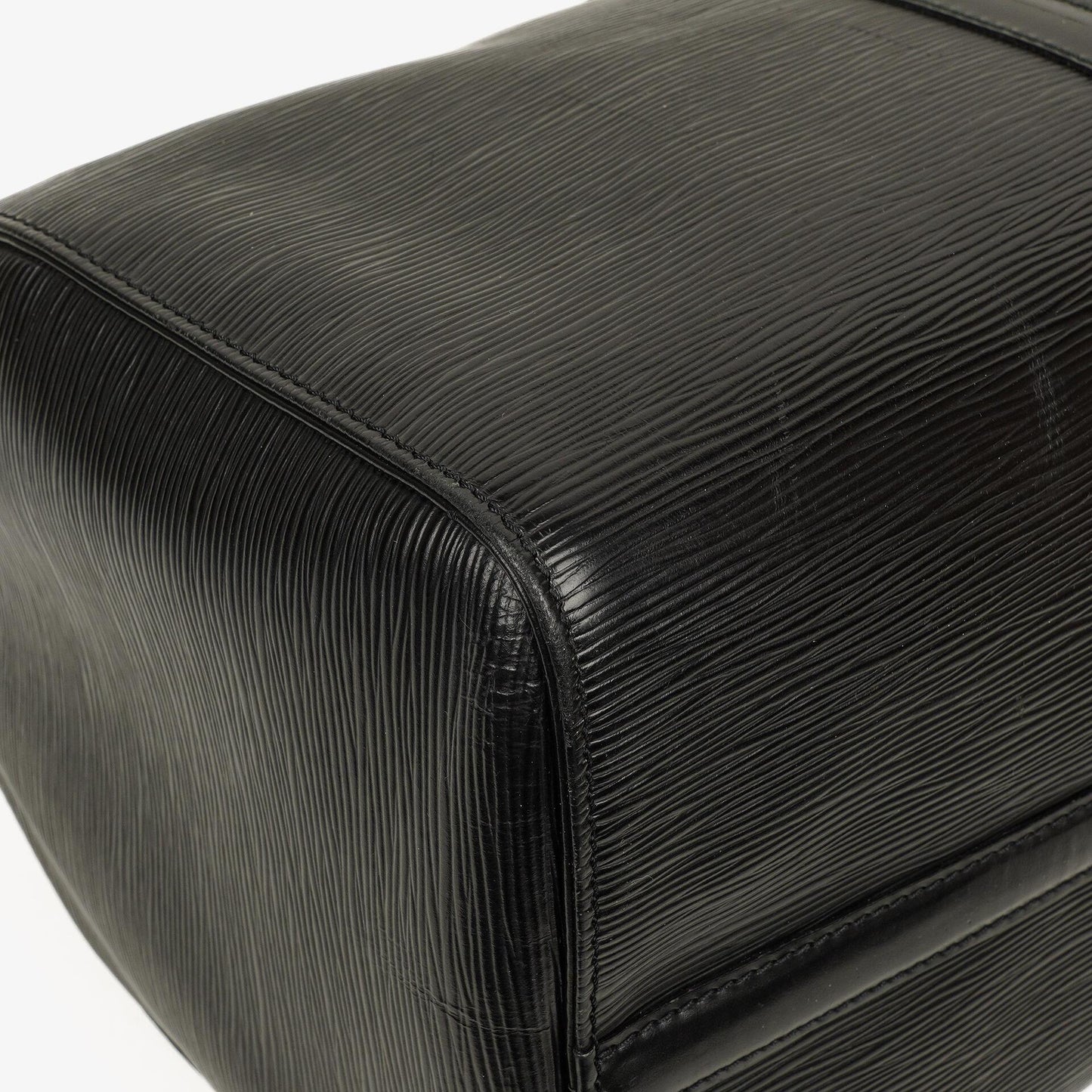 Louis Vuitton Keepall 45 Reisetasche aus schwarzem Epi Leder