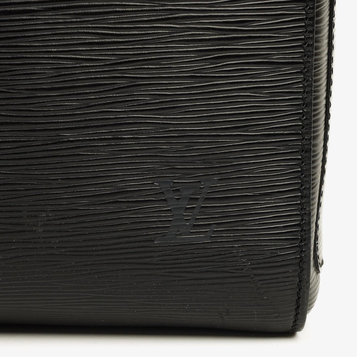 Louis Vuitton Keepall 45 Reisetasche aus schwarzem Epi Leder