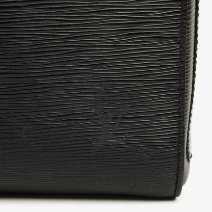 Louis Vuitton Keepall 45 Reisetasche aus schwarzem Epi Leder